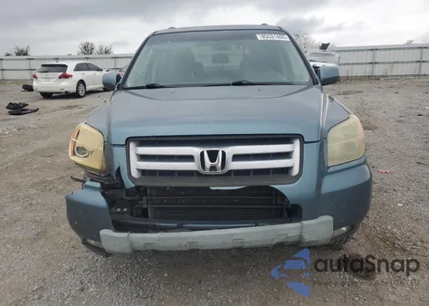 2006 Honda Pilot Ex z USA, uszkodzony, nr VIN 5FNYF28496B019189